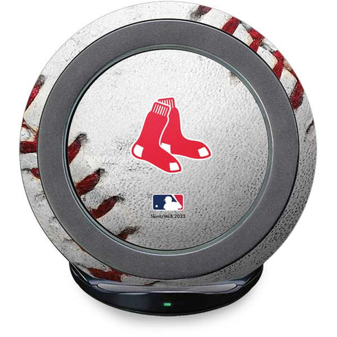 MLB Boston Red Sox Game Ball Fast Charge Wireless Charging Stand Skin